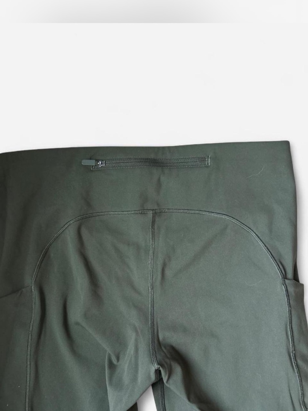 Lululemon dark green leggings size 8 - Picture 4 of 7